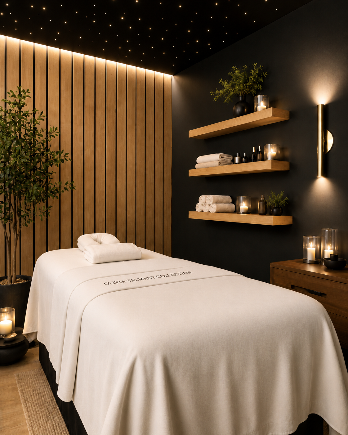 Olivia Talmant, créatrice du Massage de Lumière à la Bougie La Divine Marine, à l’Atelier de Marine à Triel-sur-Seine