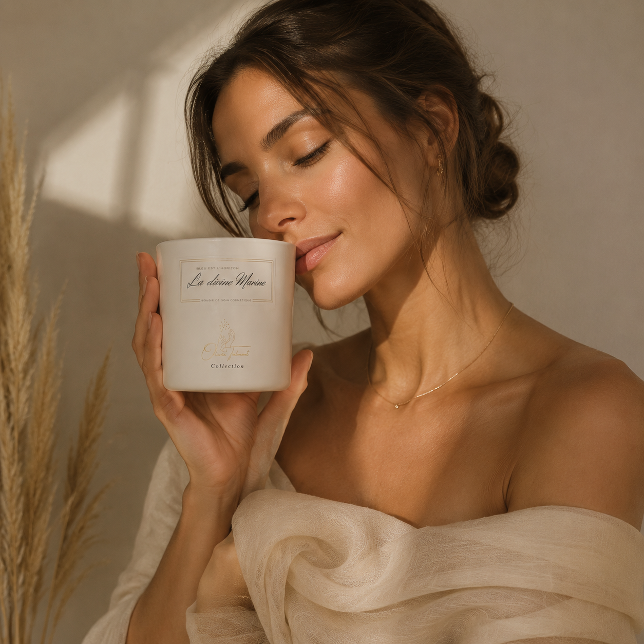 La bougie cosmetique La Divine Marine 170 grammes